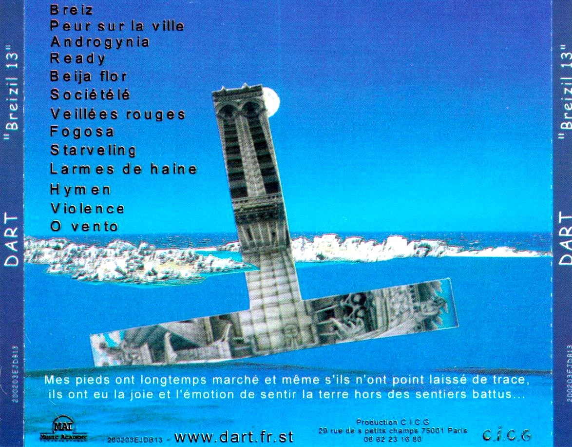 🌍 Dart – Breizil 13 the ultra-rare Breton cult CD to grab 🔥 – photo 3